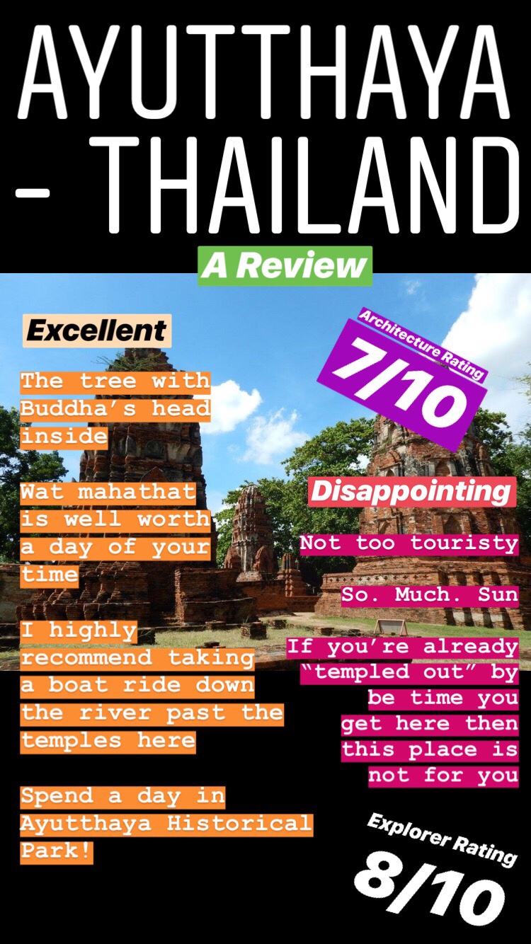 good and bad things about Thailand reviewing the fun and not not fun stuff