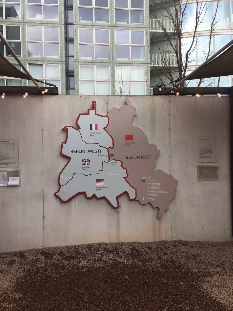 berlin map on the berlin wall british and german